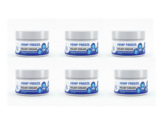 Hemp Freeze Jars Wholesale Case of 6