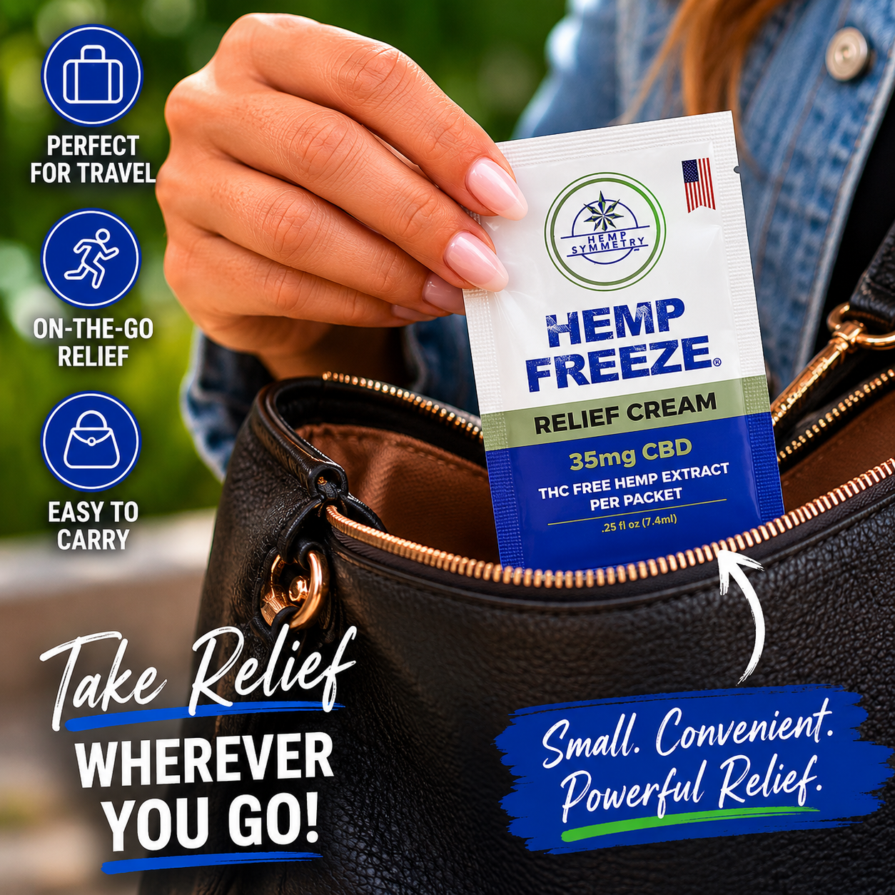 Paquete a granel de bolsitas de Hemp Freeze®