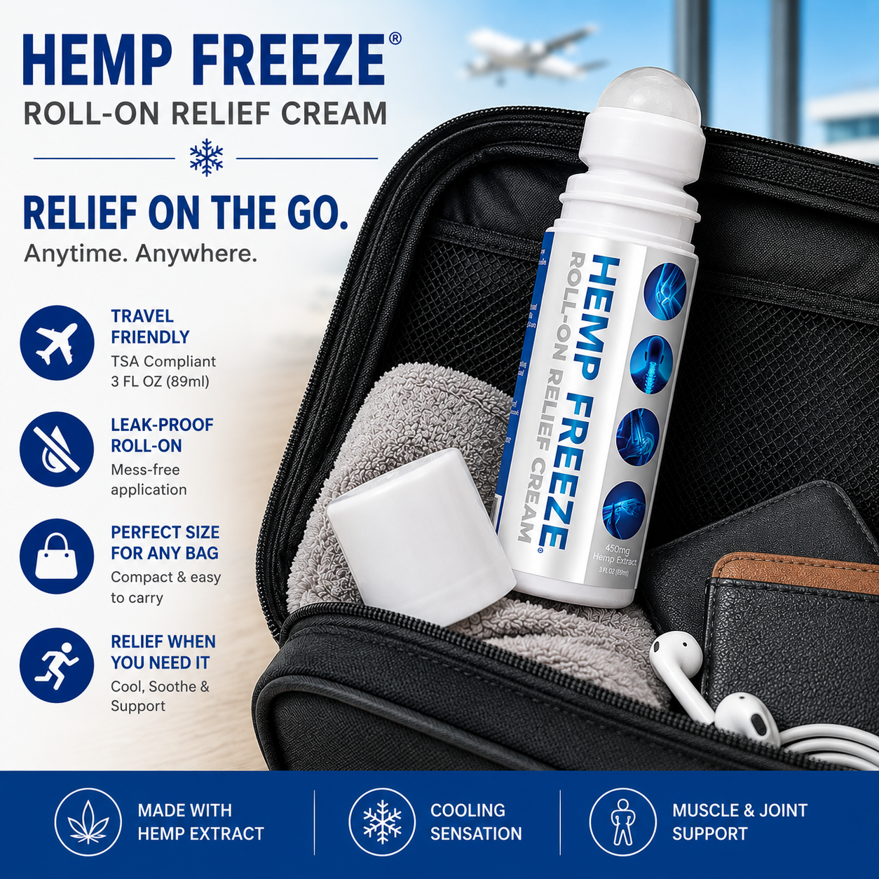 Hemp Freeze® Roll-on