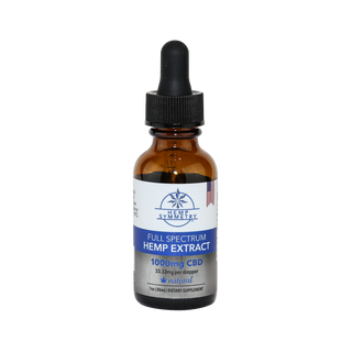 Hemp Symmetry CBD Tincture - Full Spectrum - Natural Flavor