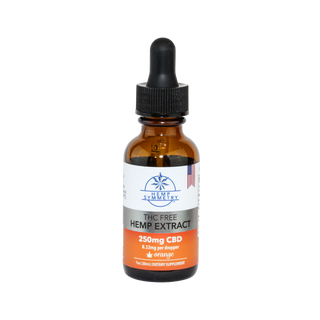 Hemp Symmetry CBD Tincture - THC-Free - Orange