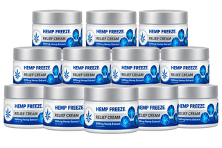 Hemp Freeze Jars Wholesale Case of 12