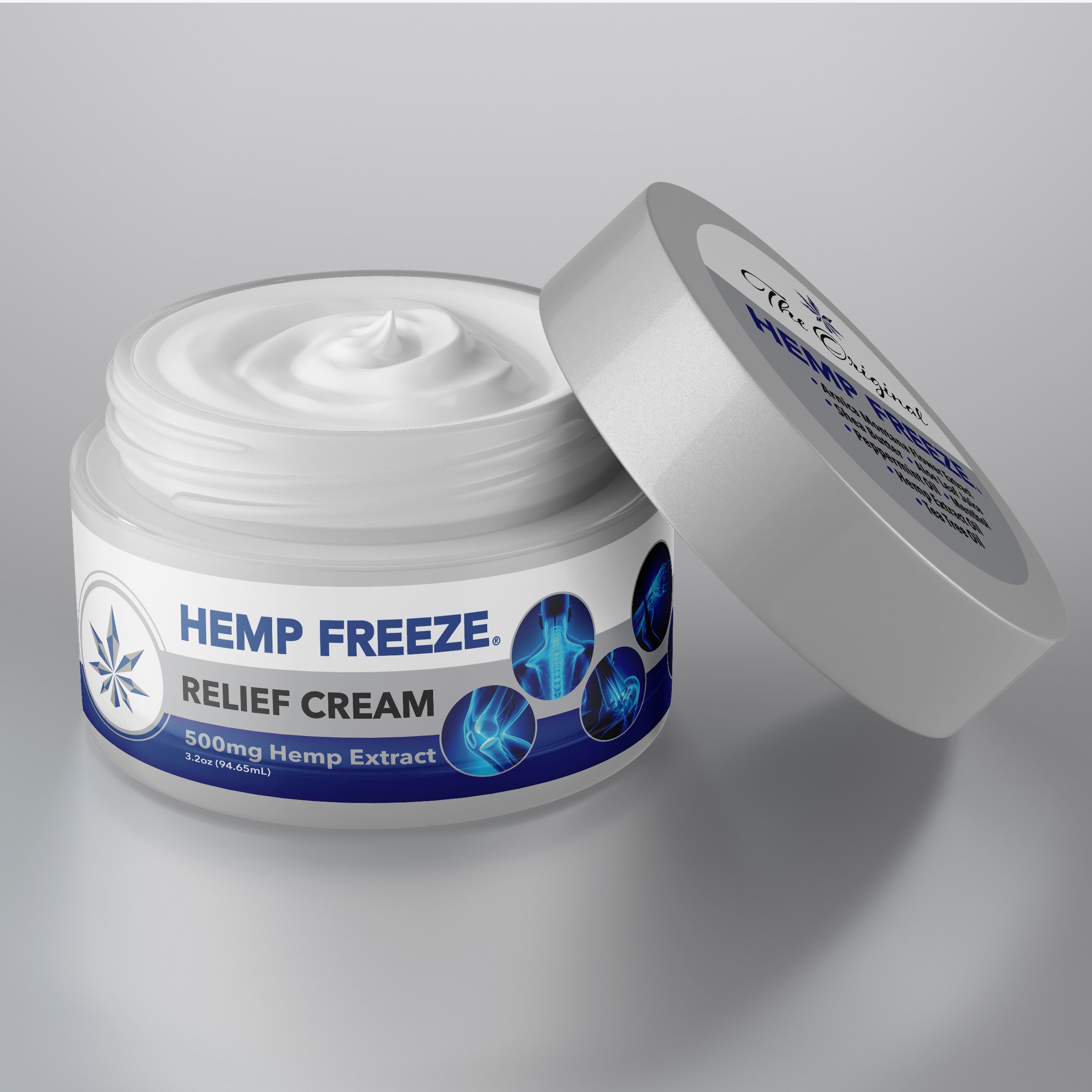Hemp Freeze® Jars Wholesale Case of 12