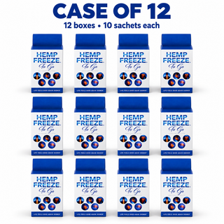 Hemp Freeze® TO-GOs Wholesale Case of 12
