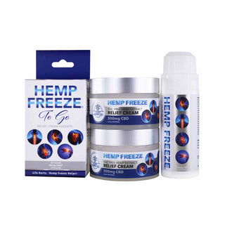 Hemp Freeze® Bundle Refill Package (Case of 12 Each)