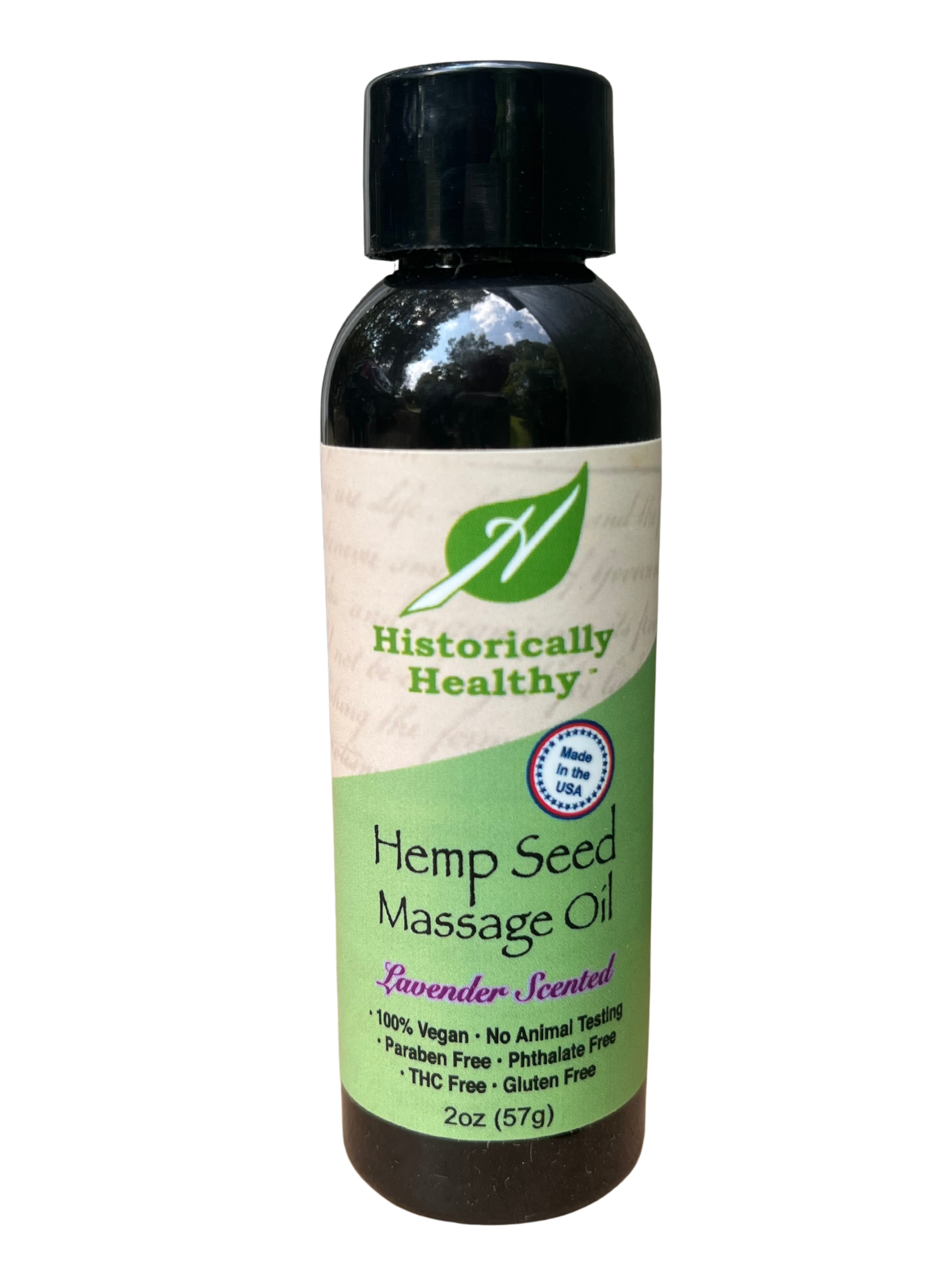 Hemp Seed Massage Oil