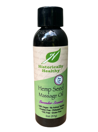 Hemp Seed Massage Oil