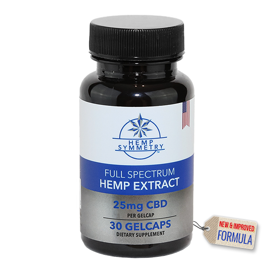 Hemp Symmetry™ Gelcaps Full Spectrum